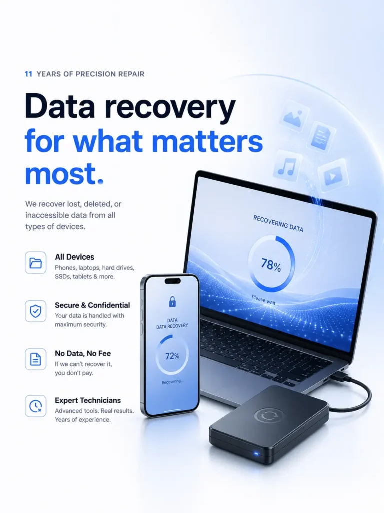 Secure data recovery in Arlington, VA